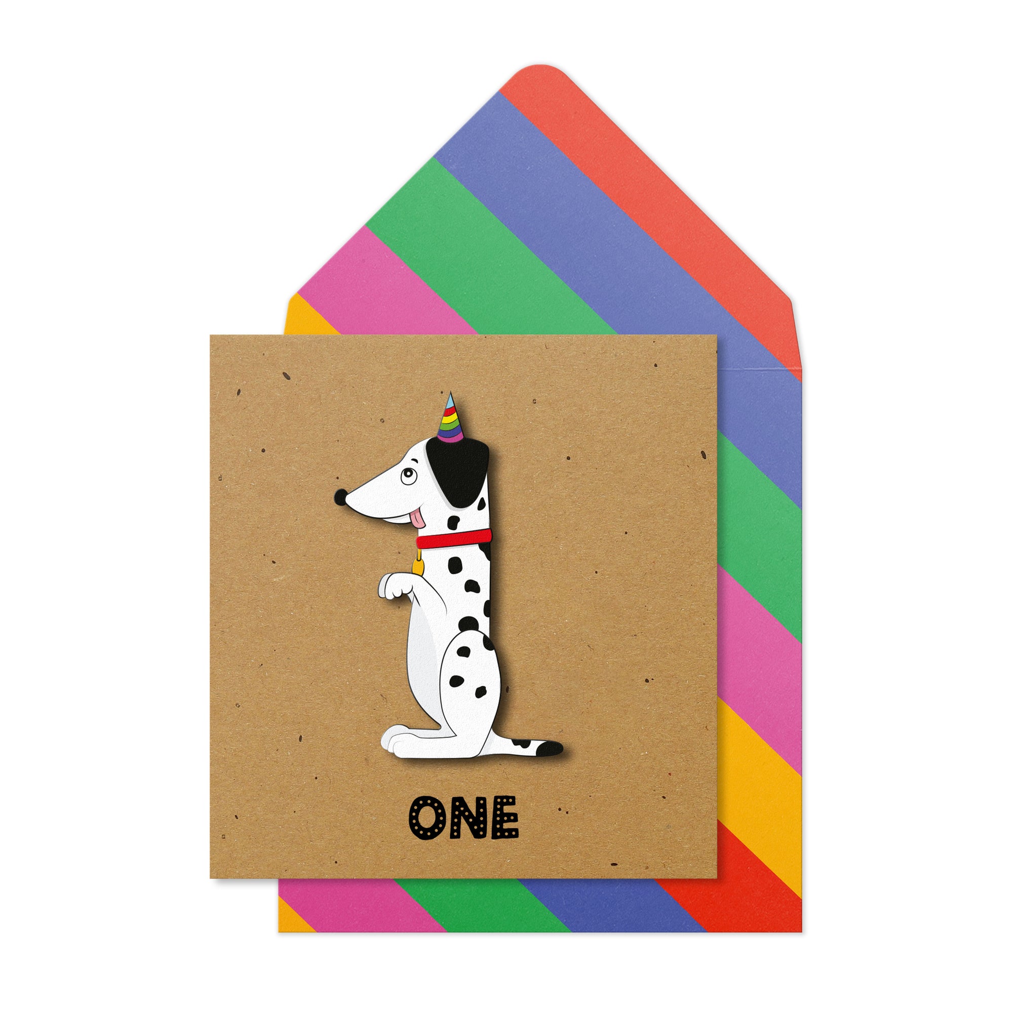 Happy 1st Birthday - Dalmatian