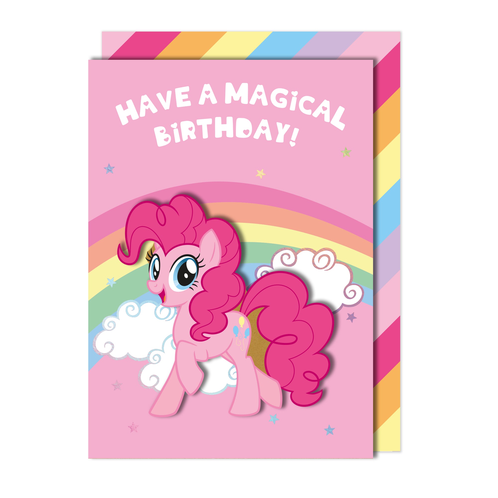 Have A Magical Birthday, Pinkie Pie My Little Pony Handmade Greeting Card
