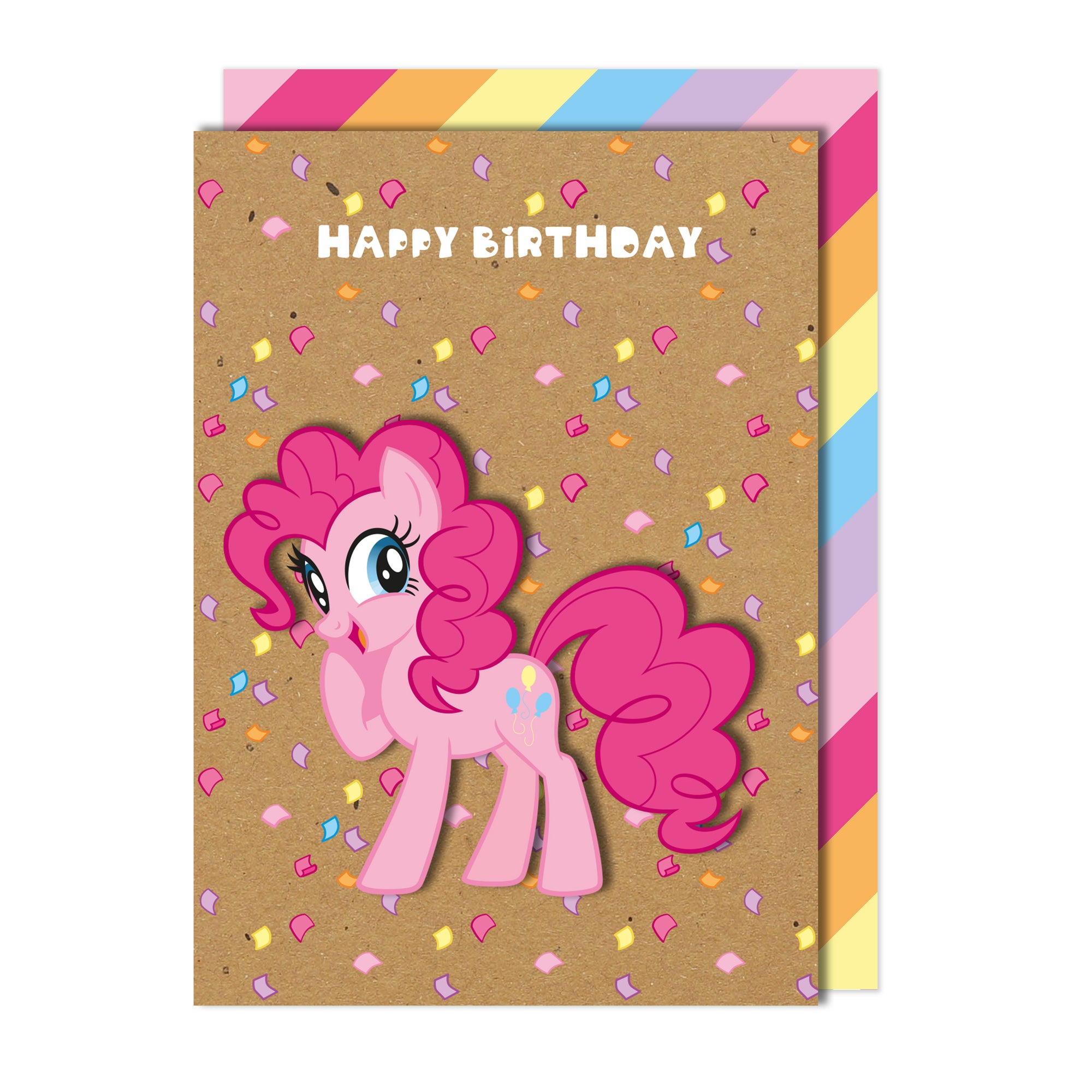 Happy Birthday, Pinkie Pie My Little Pony Handmade Greeting Card