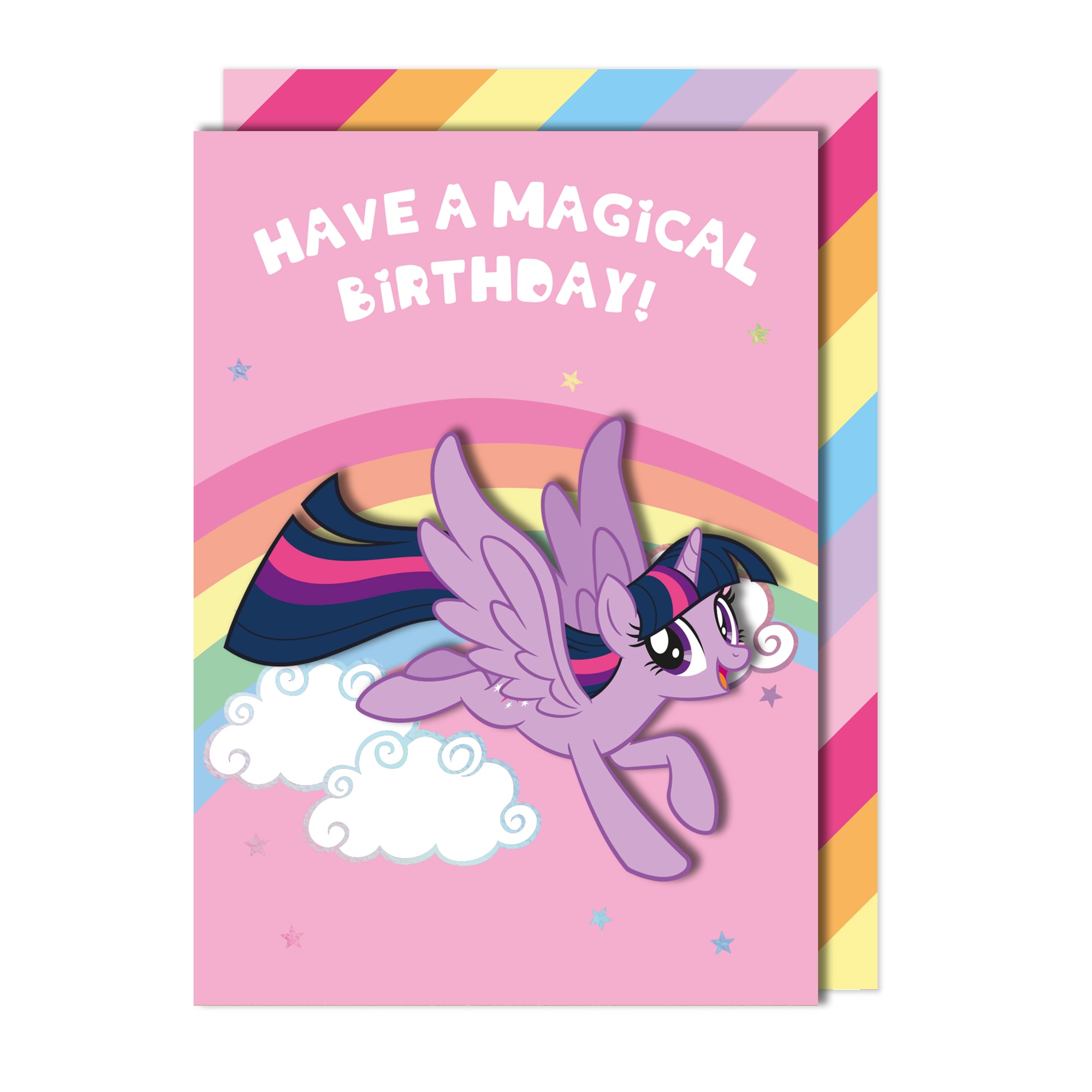 Have a Magical Birthday, Twilight Sparkle My Little Pony Handmade Greeting Card