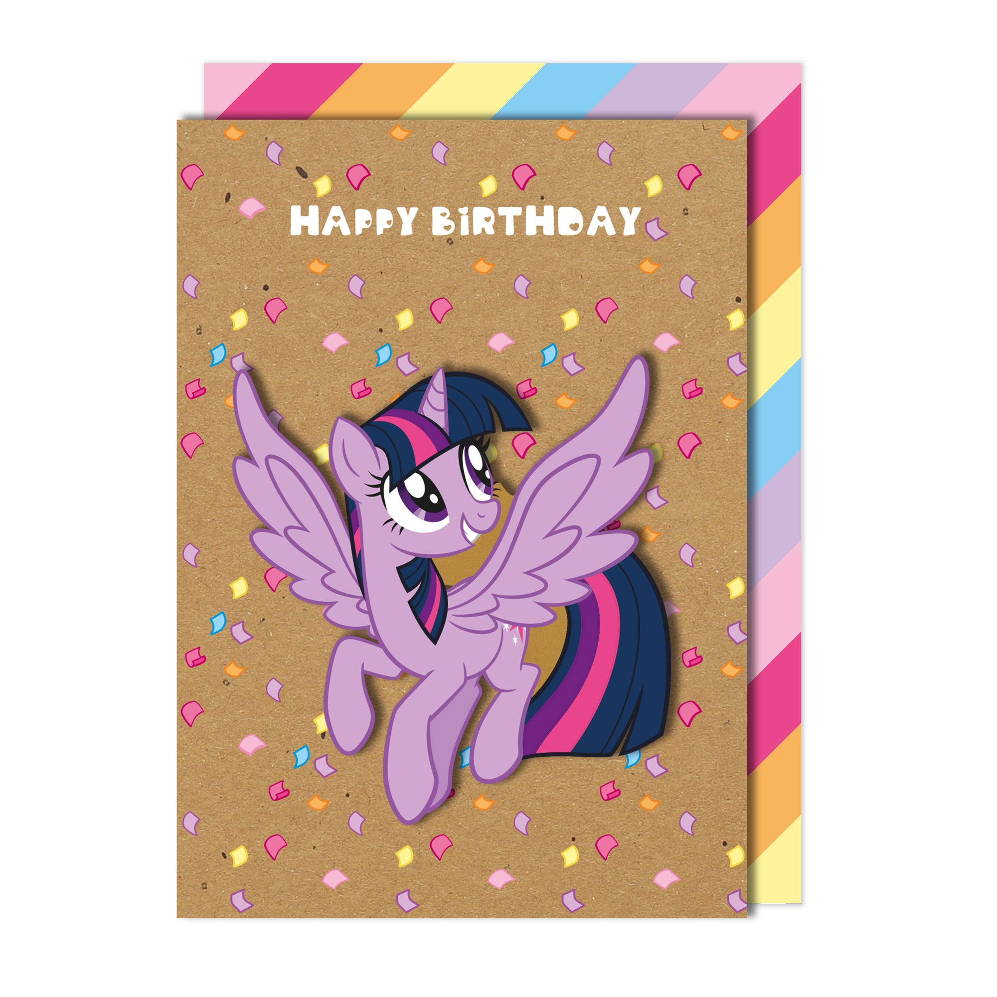 Happy Birthday, Twilight Sparkle My Little Pony Handmade Greeting Card