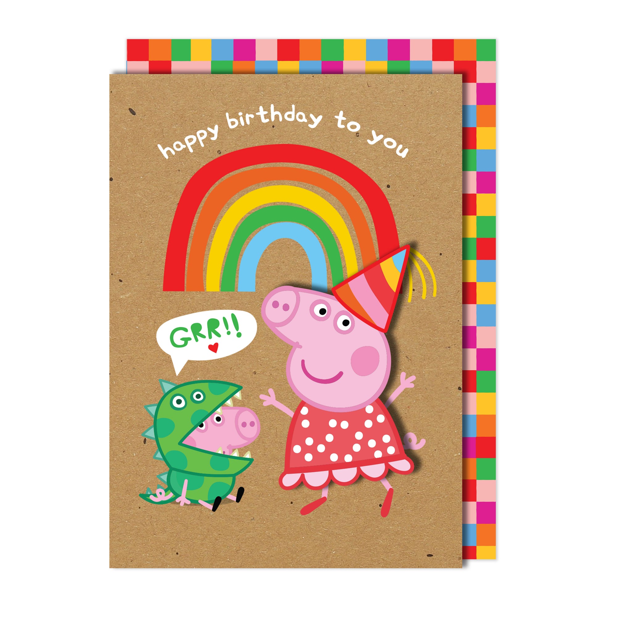 Happy Birthday to You, Peppa Pig Handmade Greeting Card