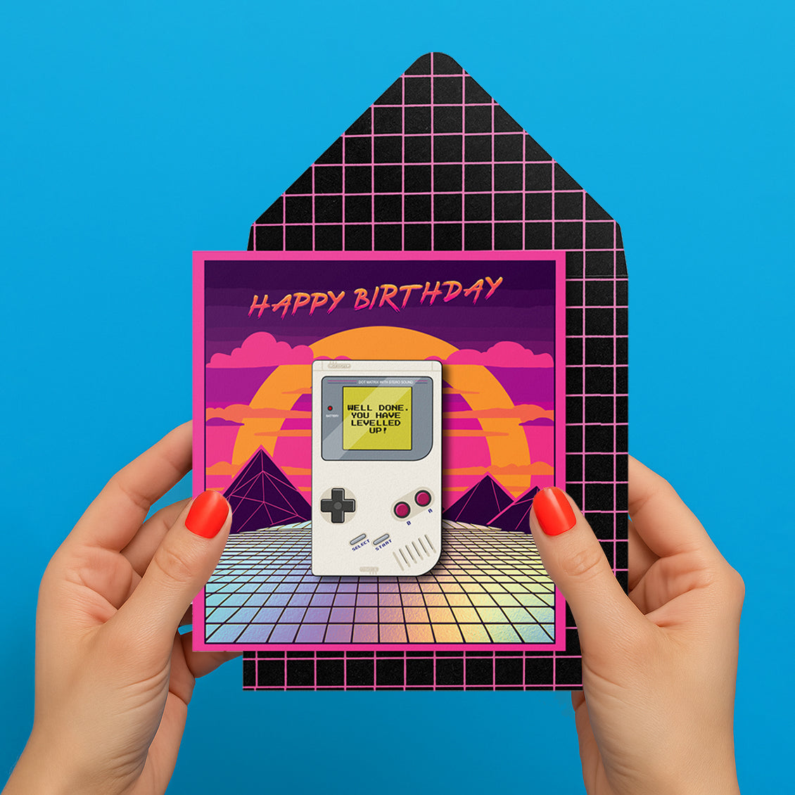 Birthday Game Boy Greeting Card