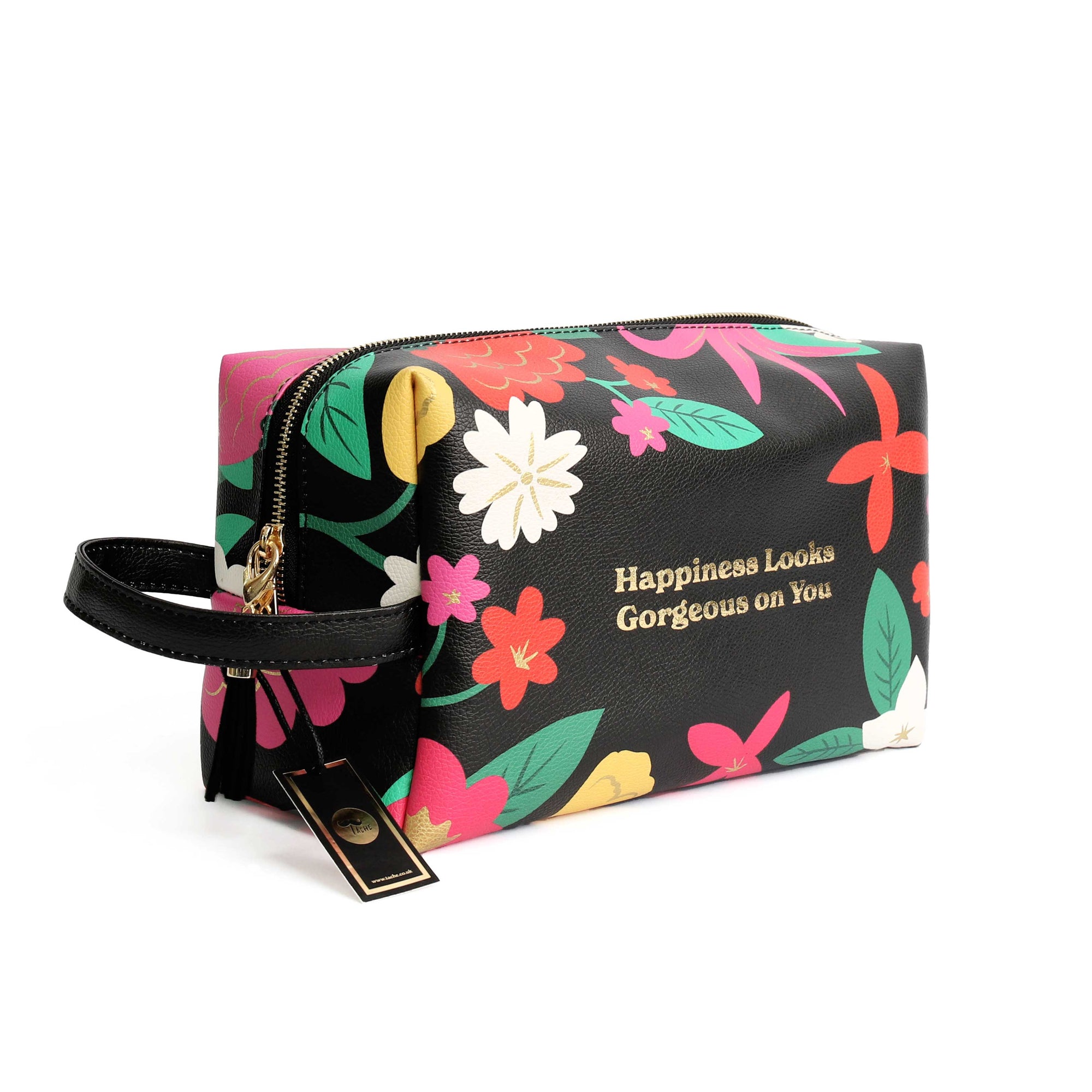 Happiness Looks Gorgeous On You Wash Bag