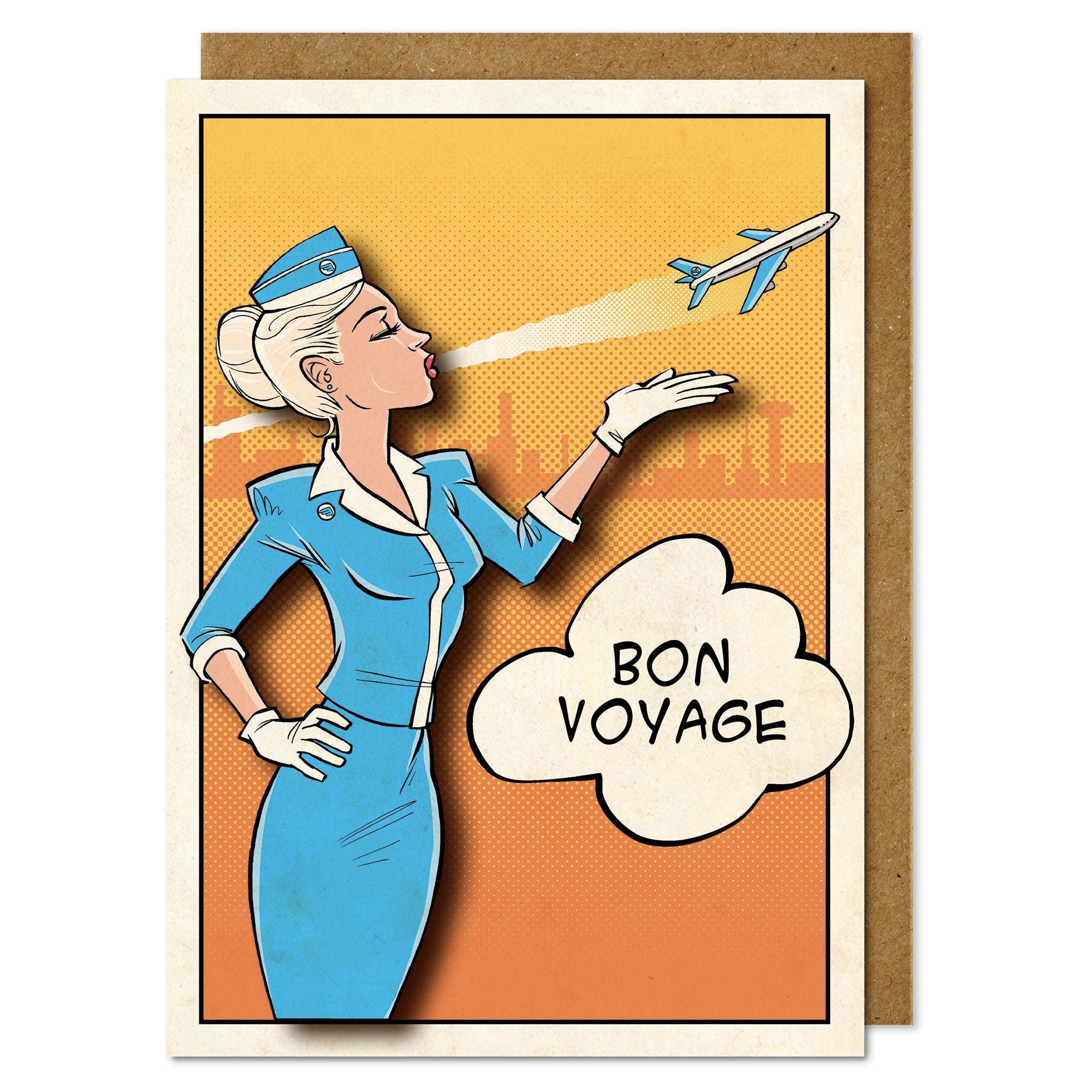 Bon Voyage' Air Hostess Kiss - TACHE Trade
