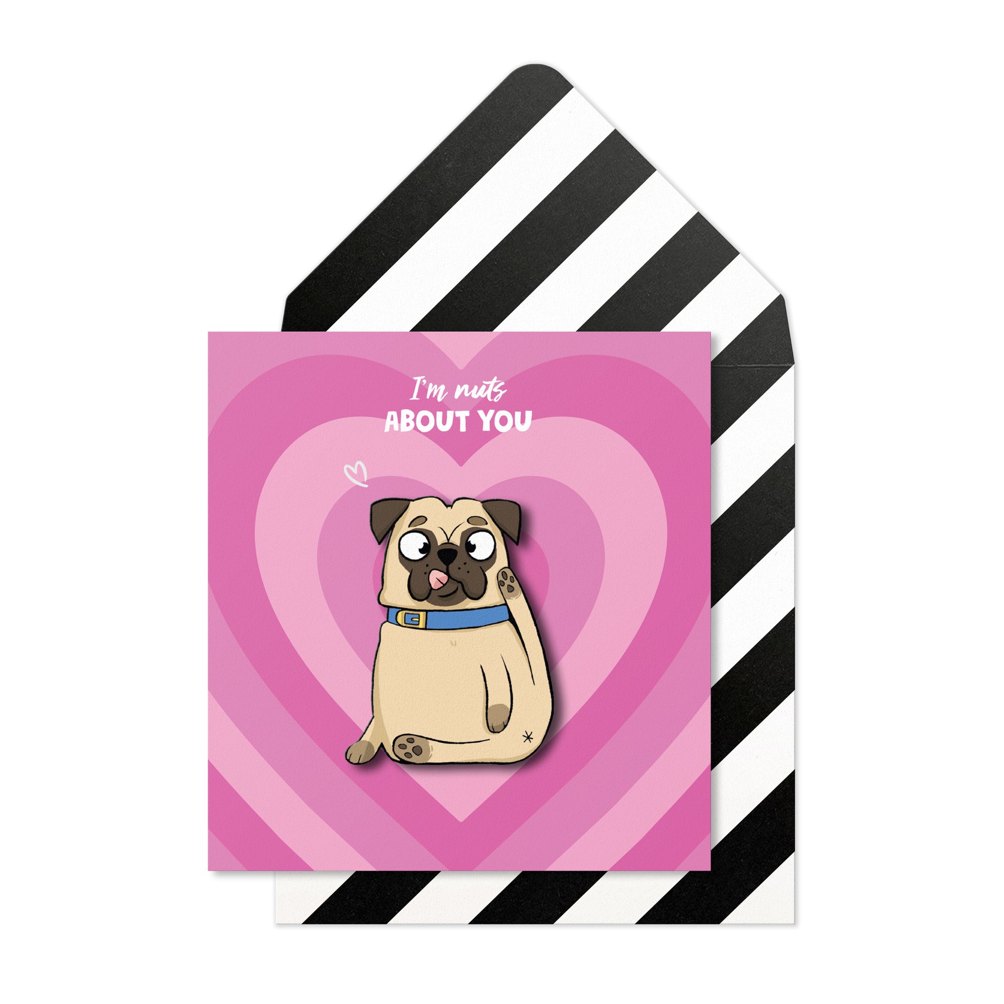 I'm nuts about You, Handmade Greeting Card