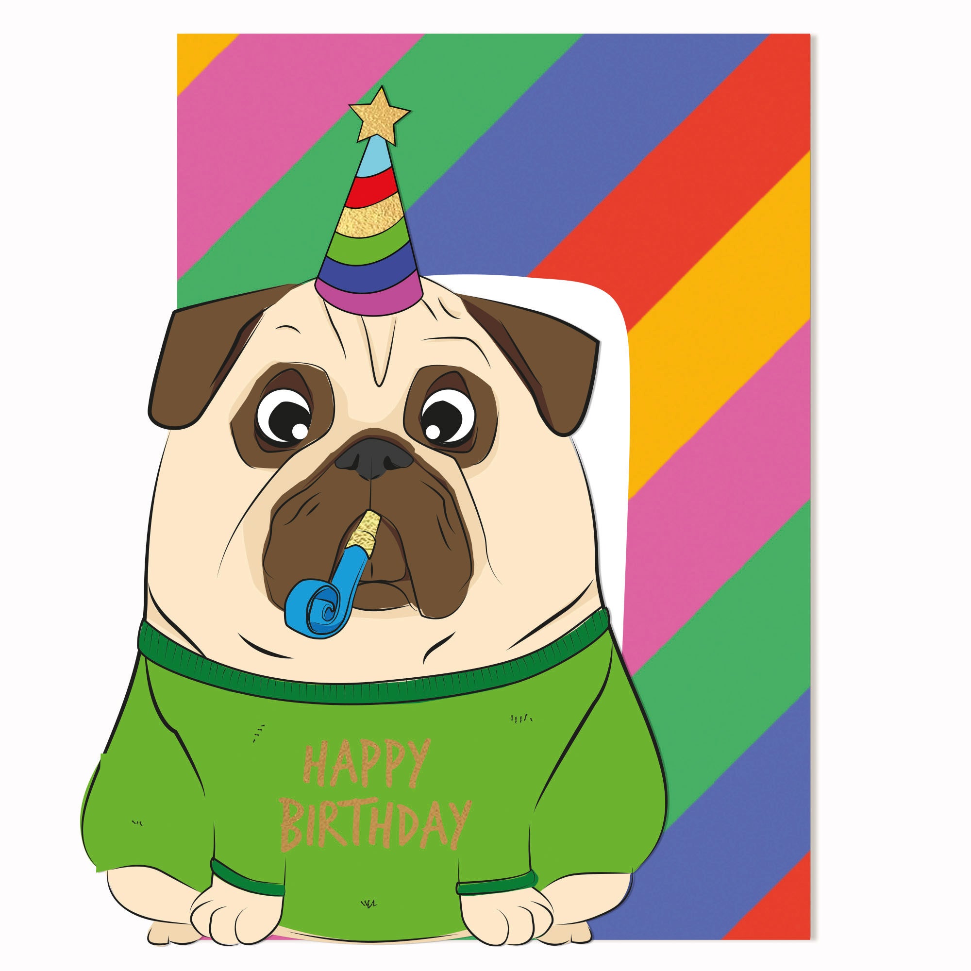 Happy Birthday Pug