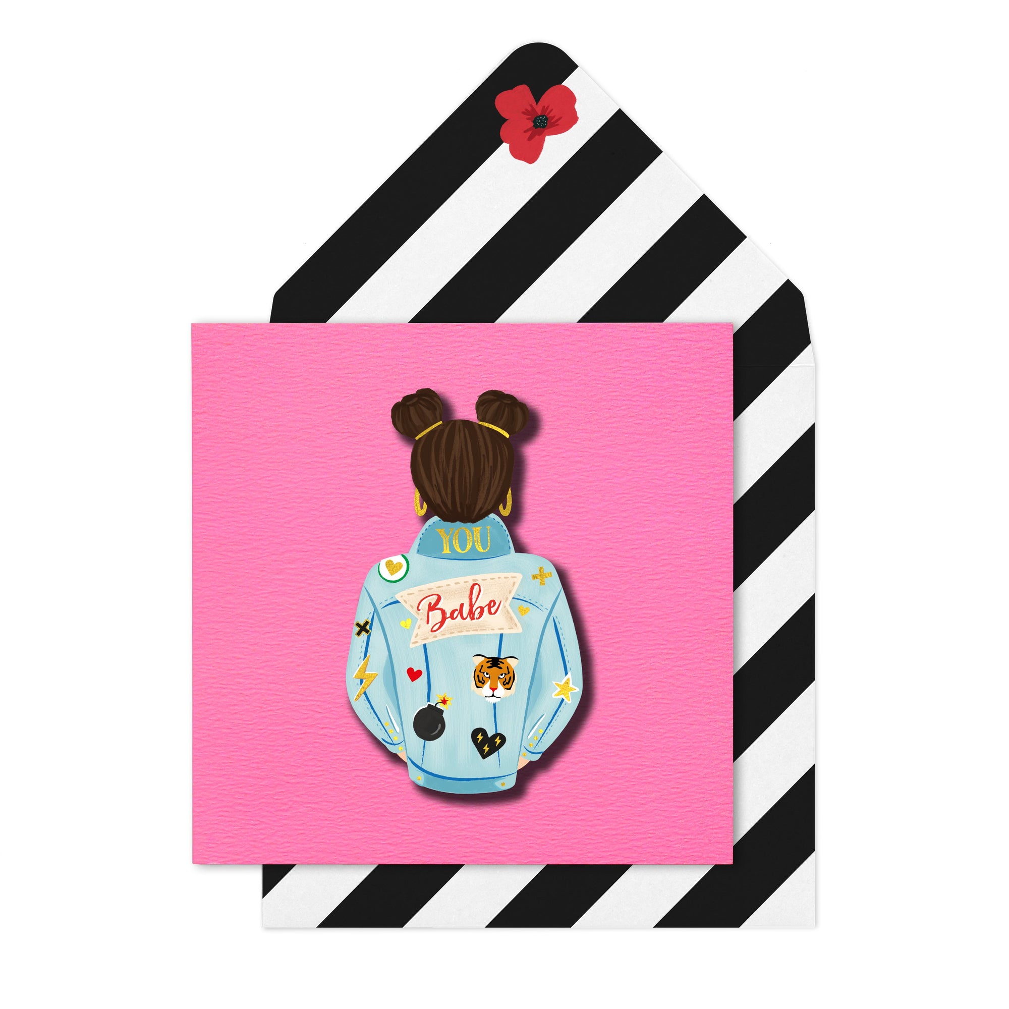 You Babe' Denim Jacket Girl - TACHE Trade