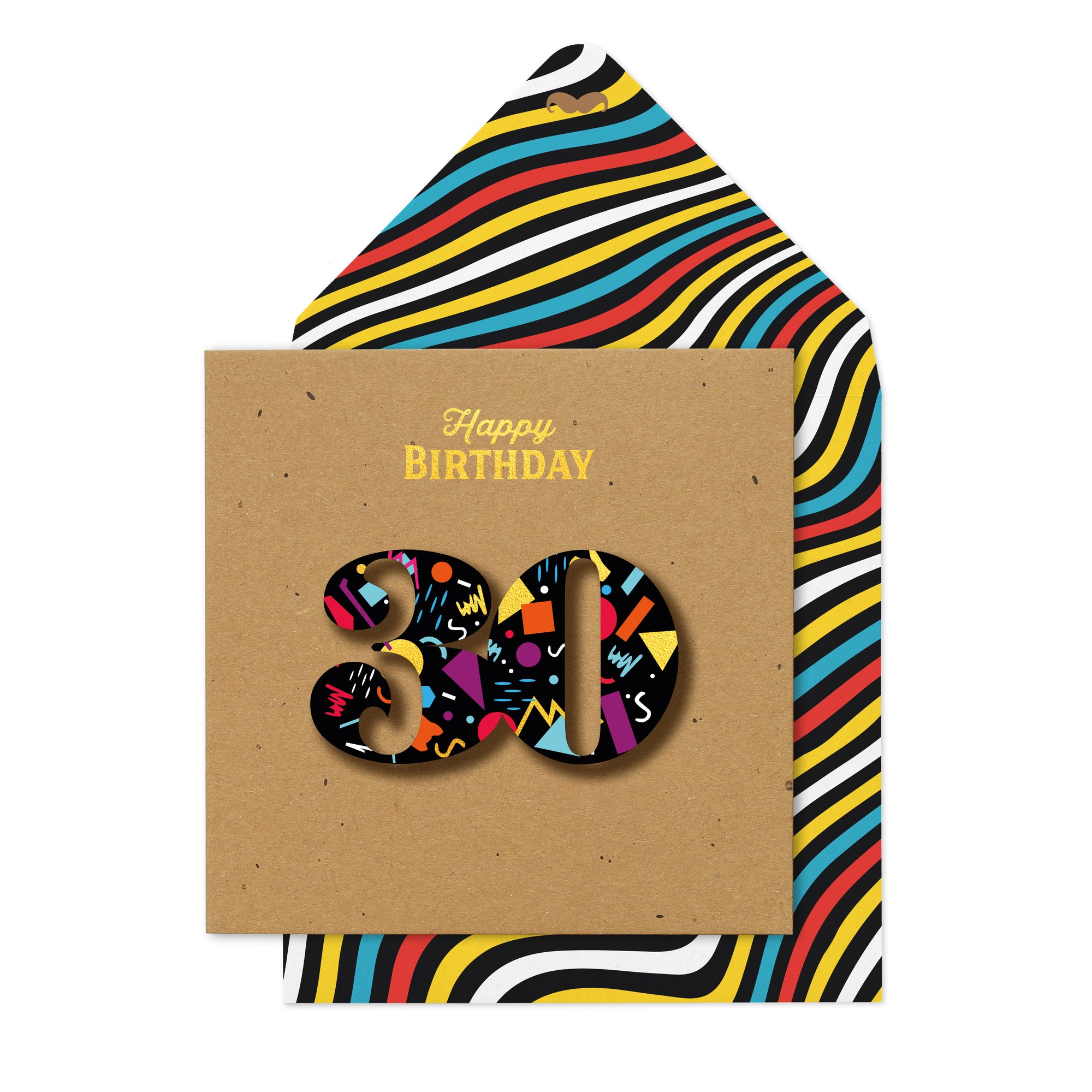 Happy 30th Birthday Greeting Card