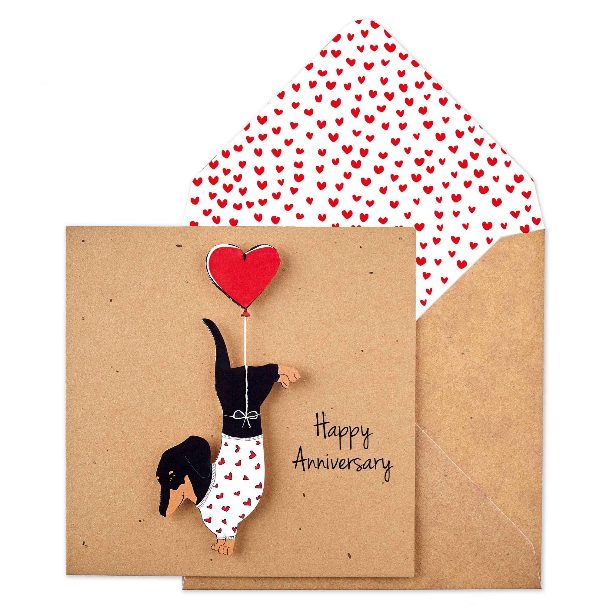 Happy Anniversary' Dachshund