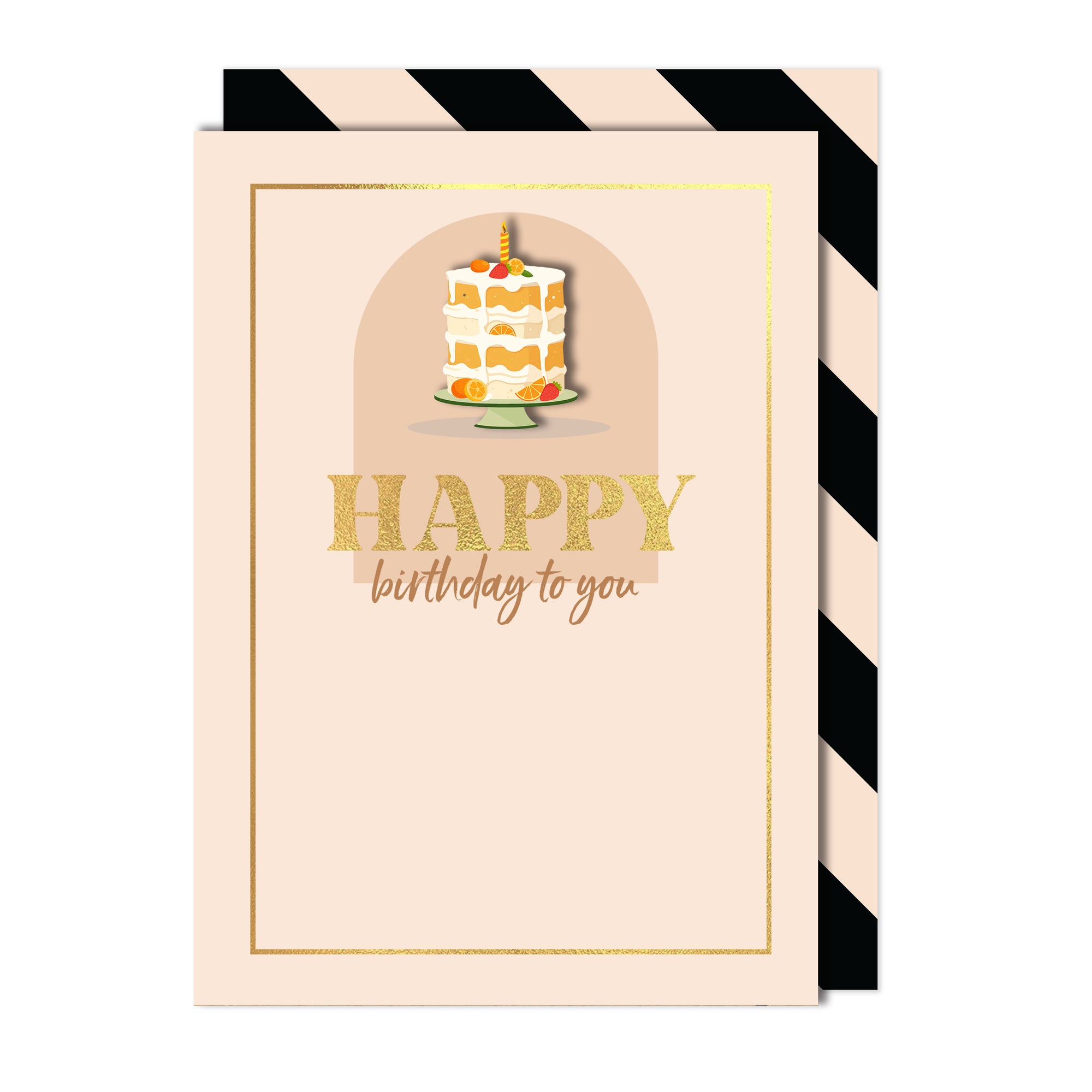 Happy Birthday to You Cake Greeting Card