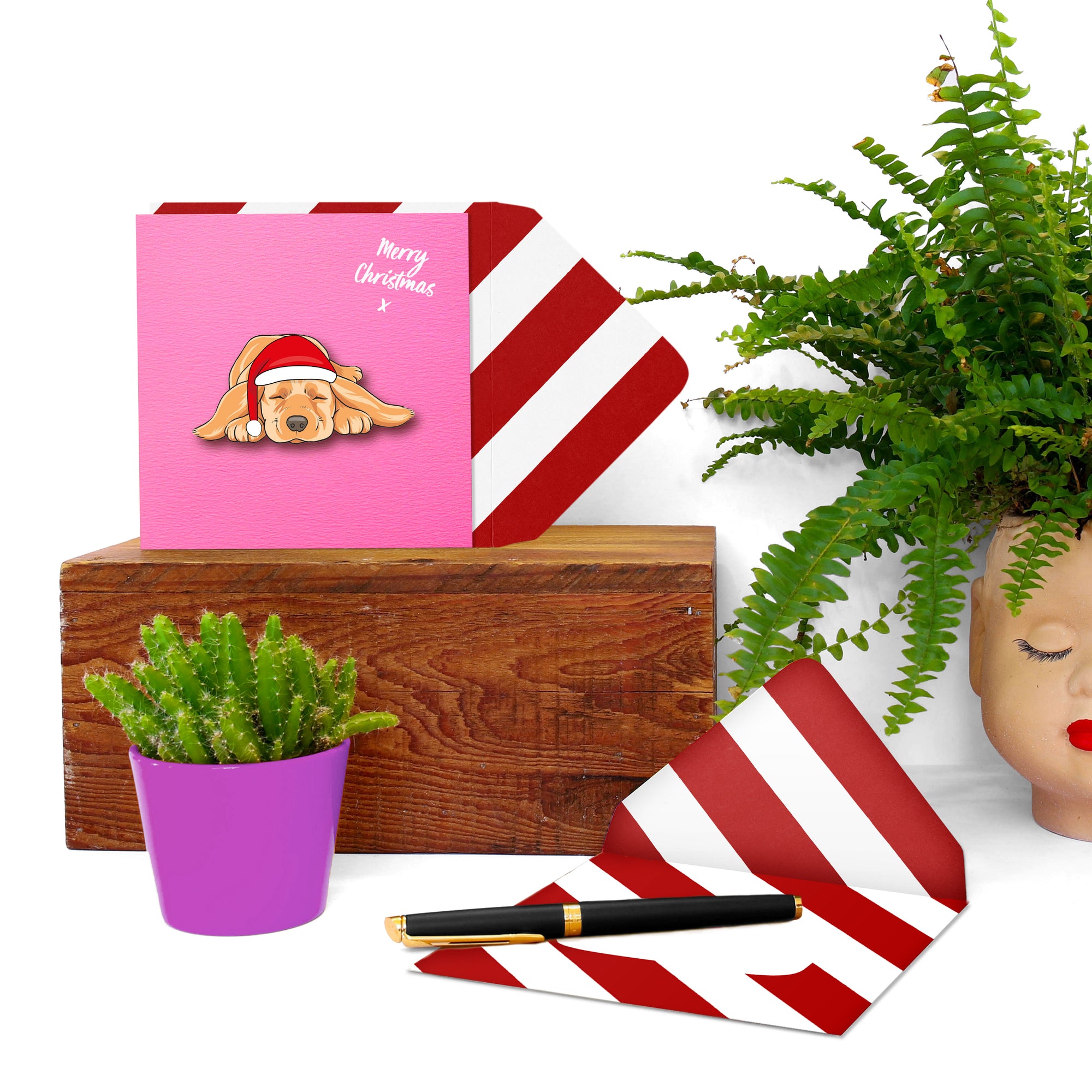 Christmas Santa Puppy