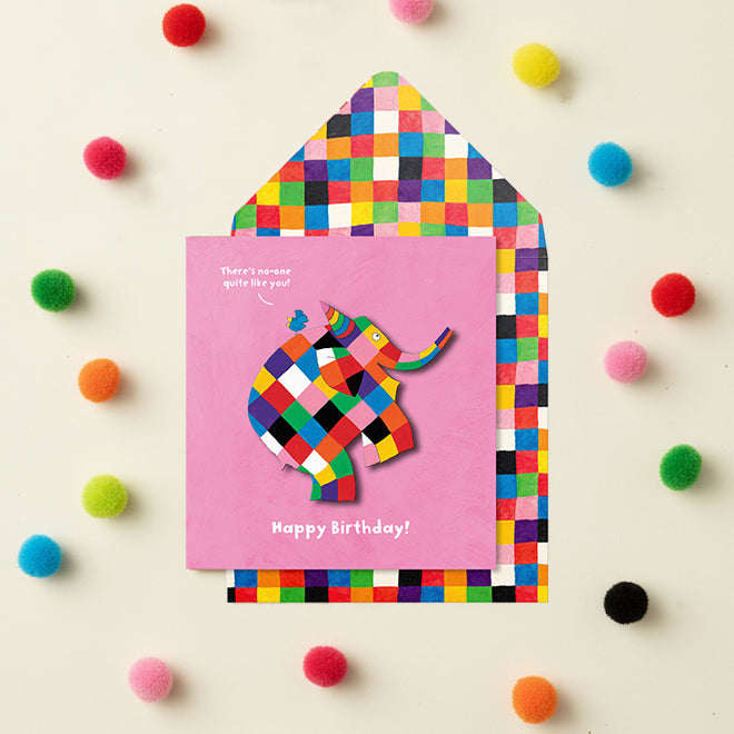 Happy Birthday, there's no-one quite like you, Handmade Greeting Card