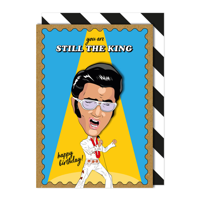 Elvis Presley Birthday Card - Still The King