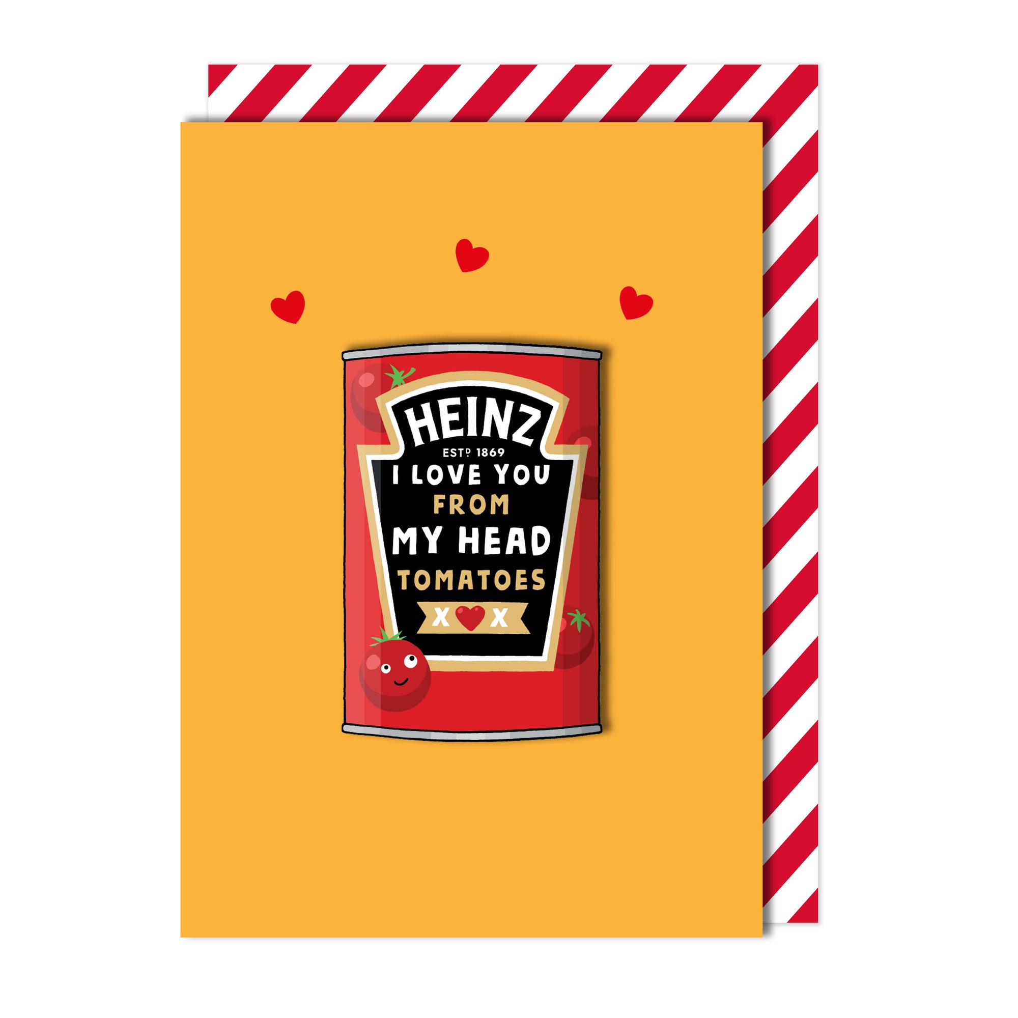 I Love You From My Head Tomatoes | Anniversary Card