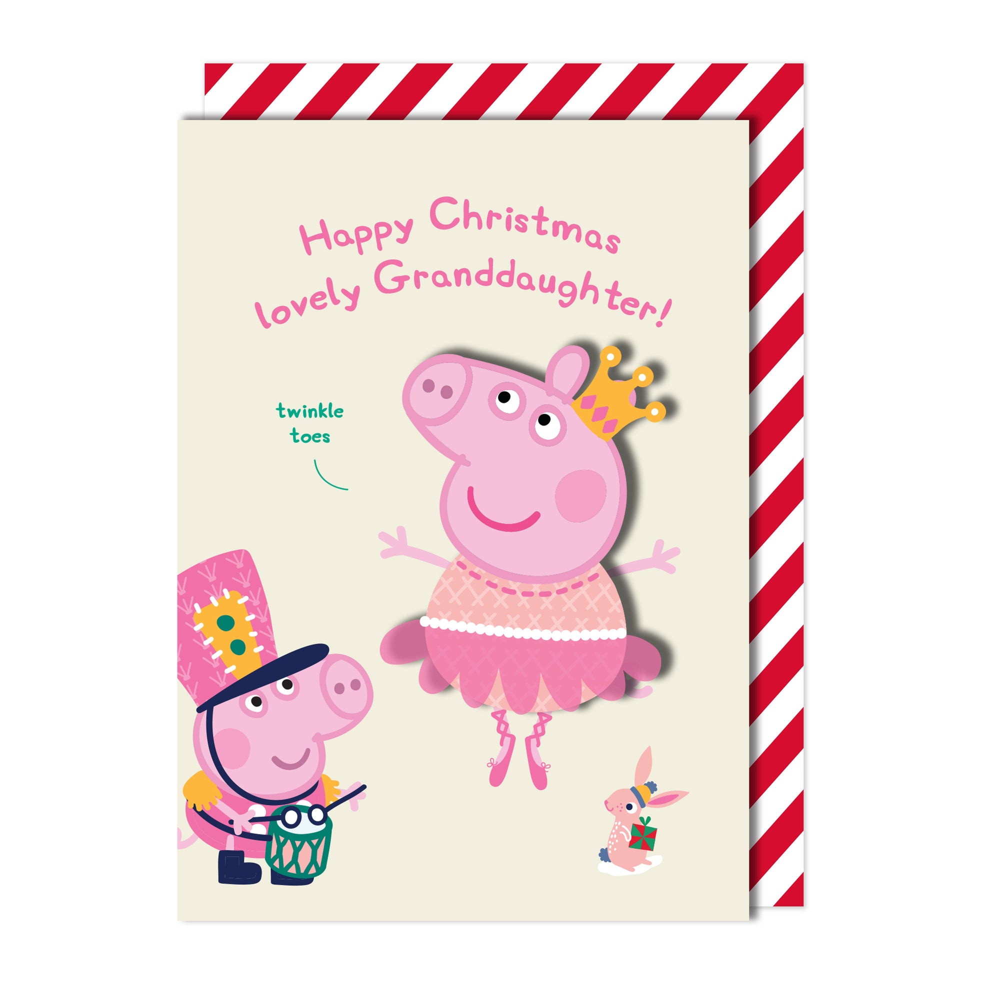 Happy Christmas Lovely Granddaughter! Peppa Pig