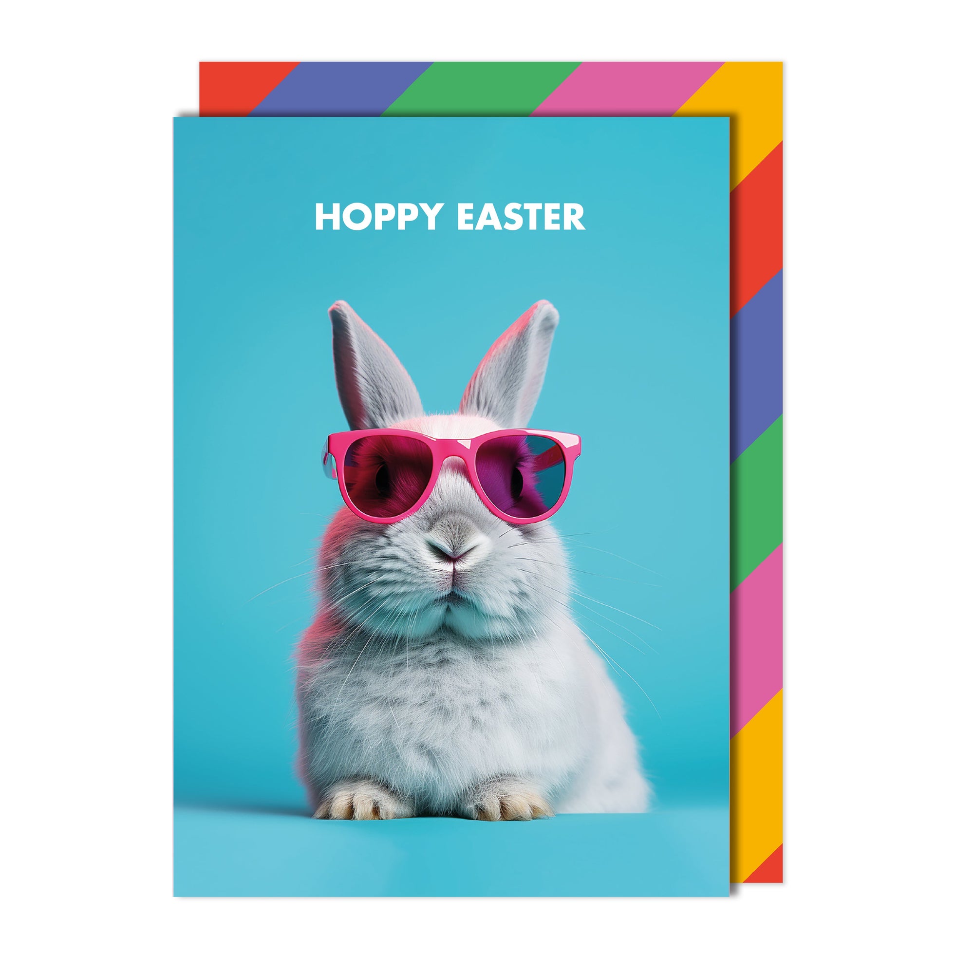 Hoppy Easter Rabbit Greeting Card