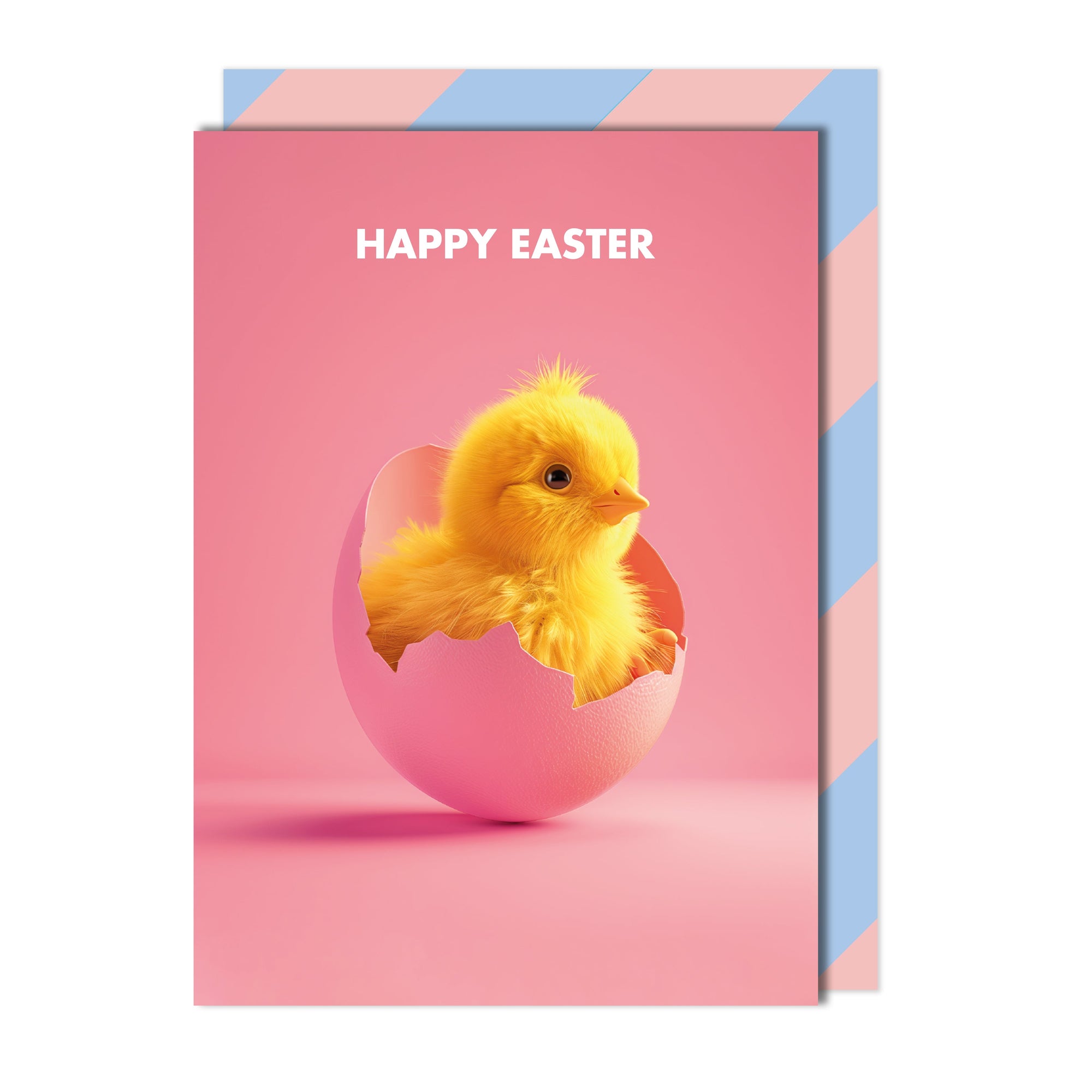 Happy Easter Chick Greeting Card