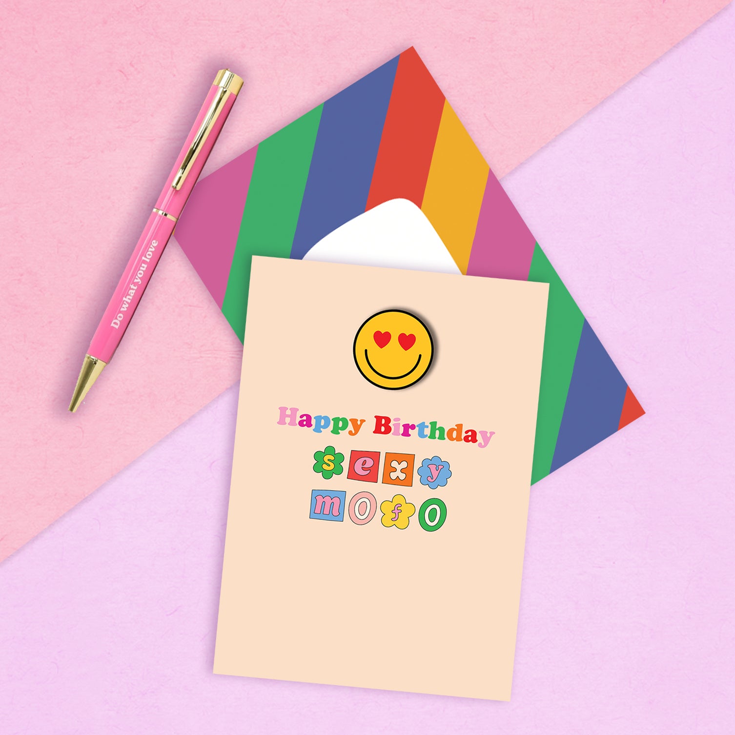 Happy Birthday Sexy Mofo Greeting Card