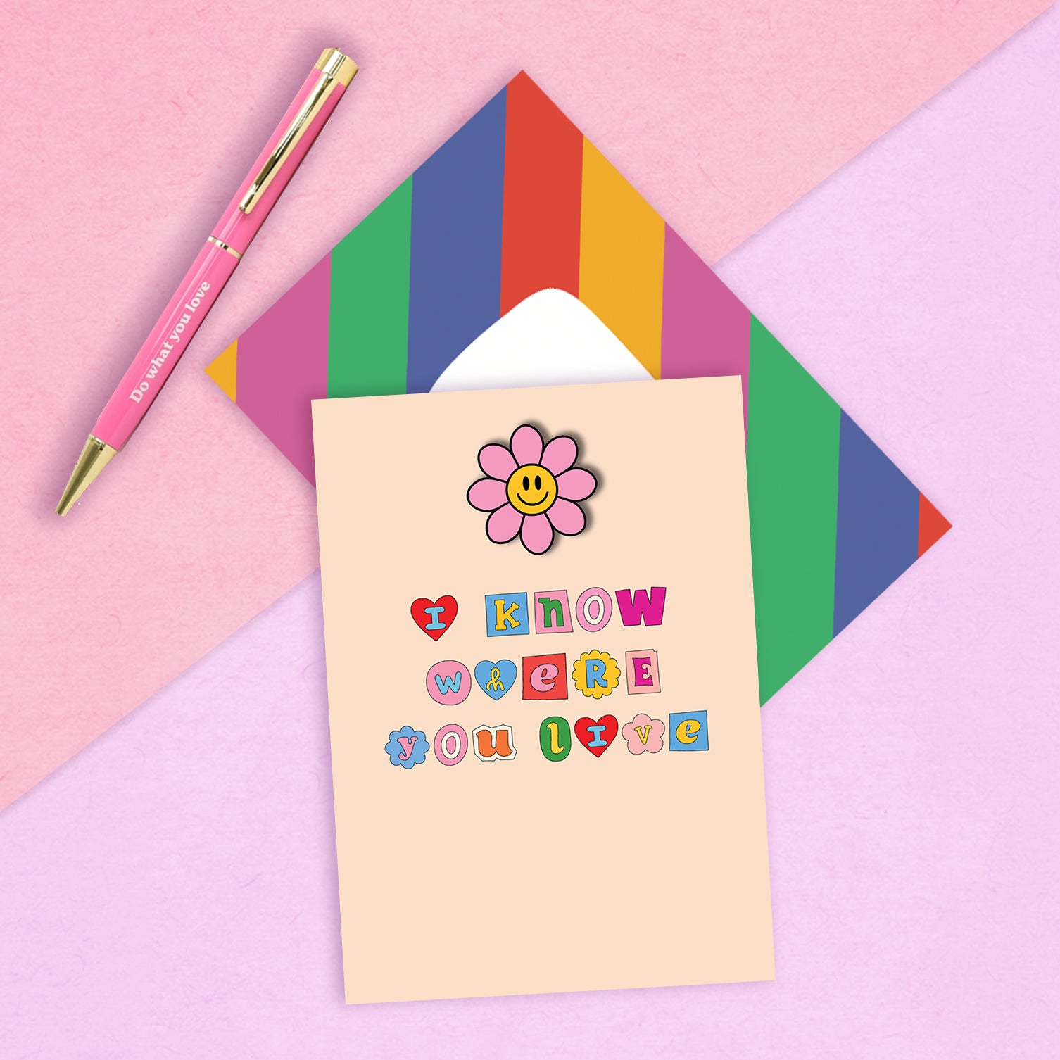 I Know Where You Live Greeting Card