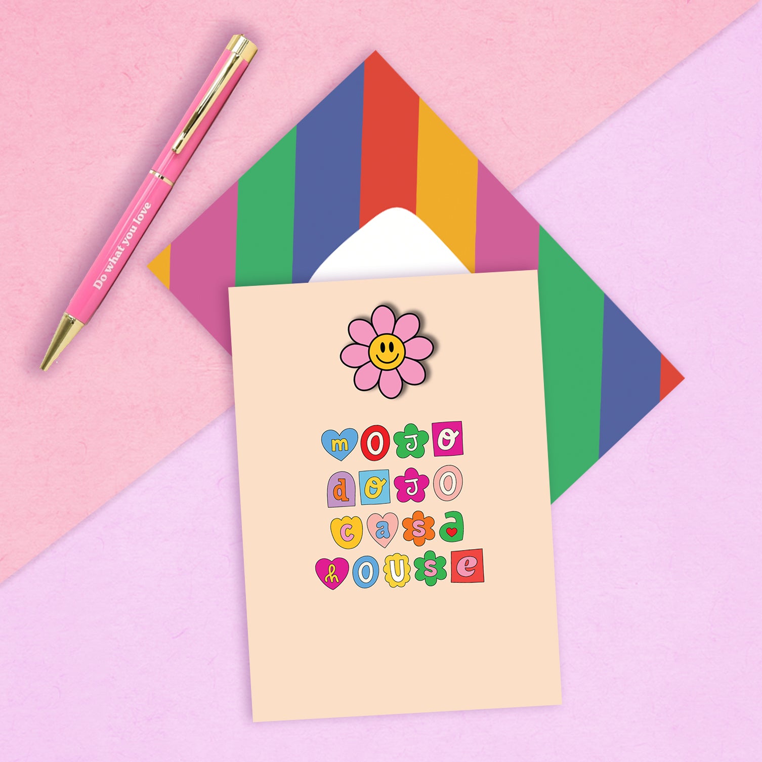 Mojo Dojo Casa House Greeting Card