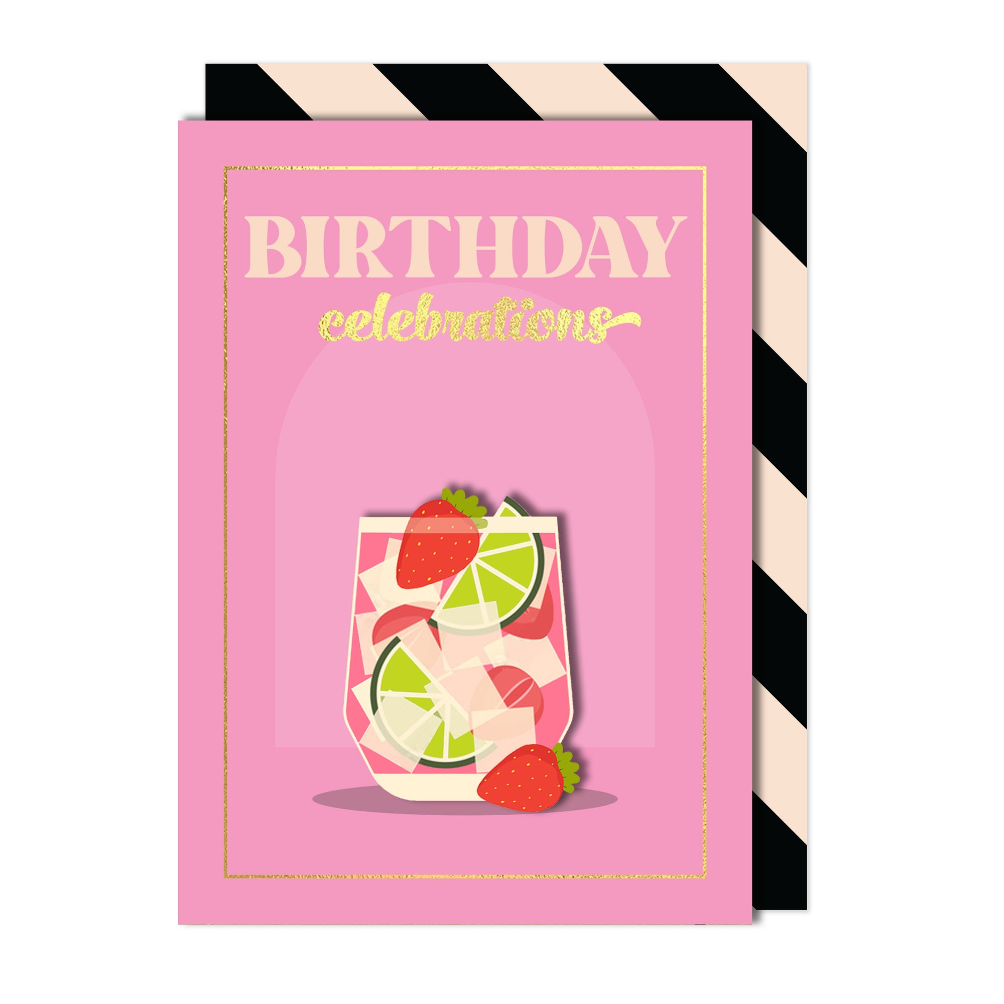 Birthday, Daiquiri Greeting Card