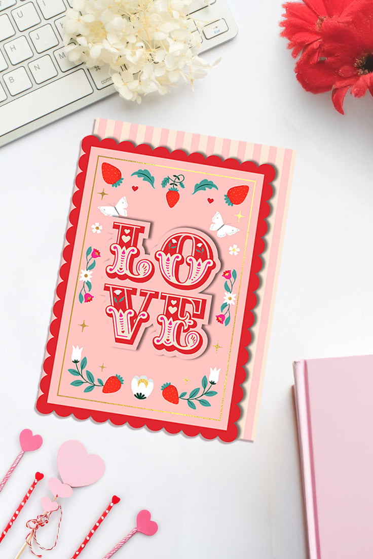 Valentine's Day LOVE Card