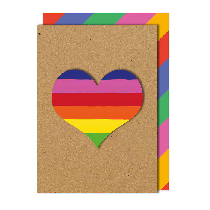 Rainbow Heart | Anniversary Card