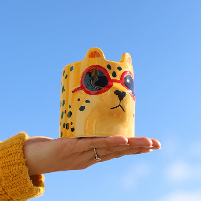 Novelty 3D Cheetah Mug