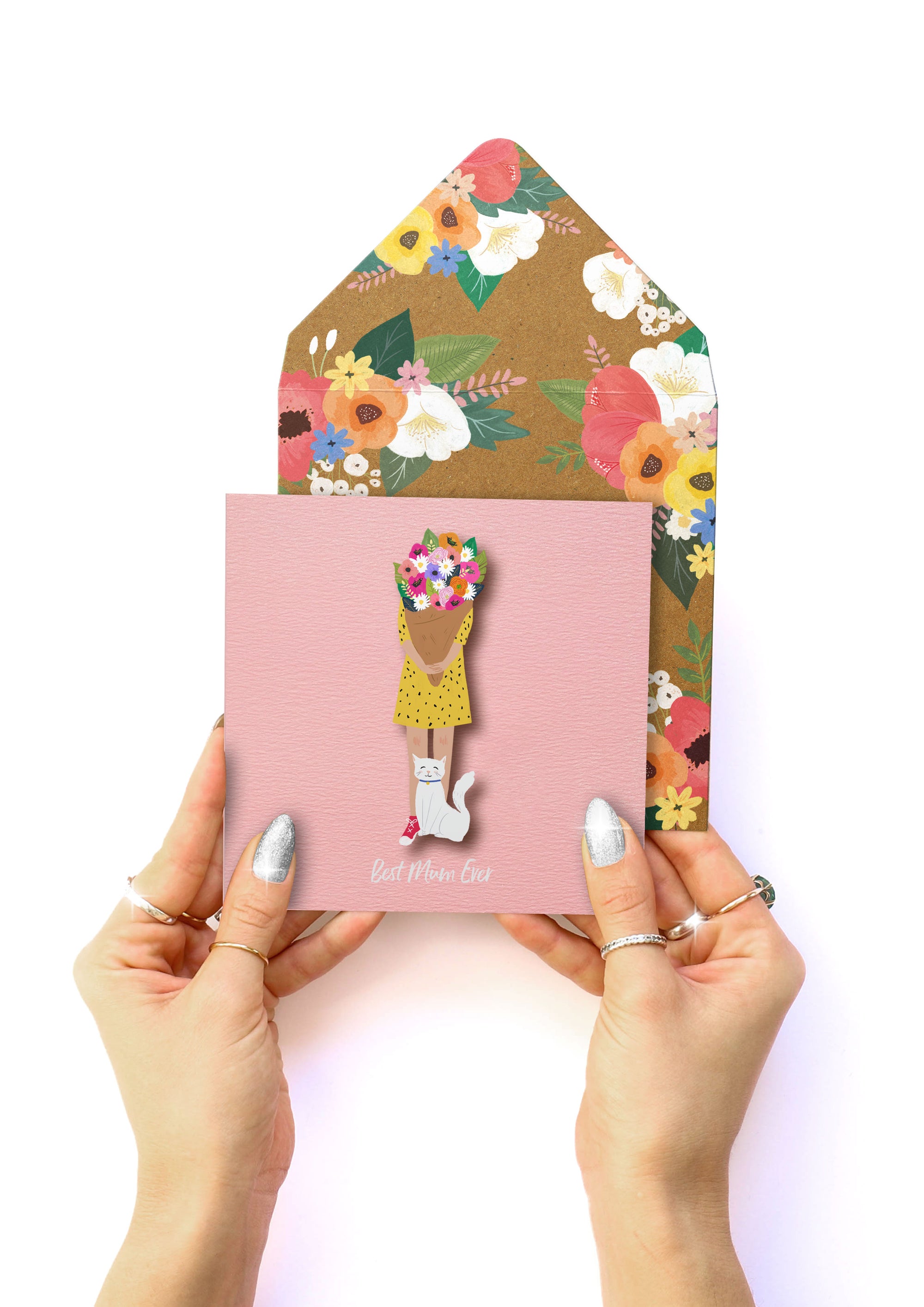 Best Mum Ever, Handmade Greeting Card