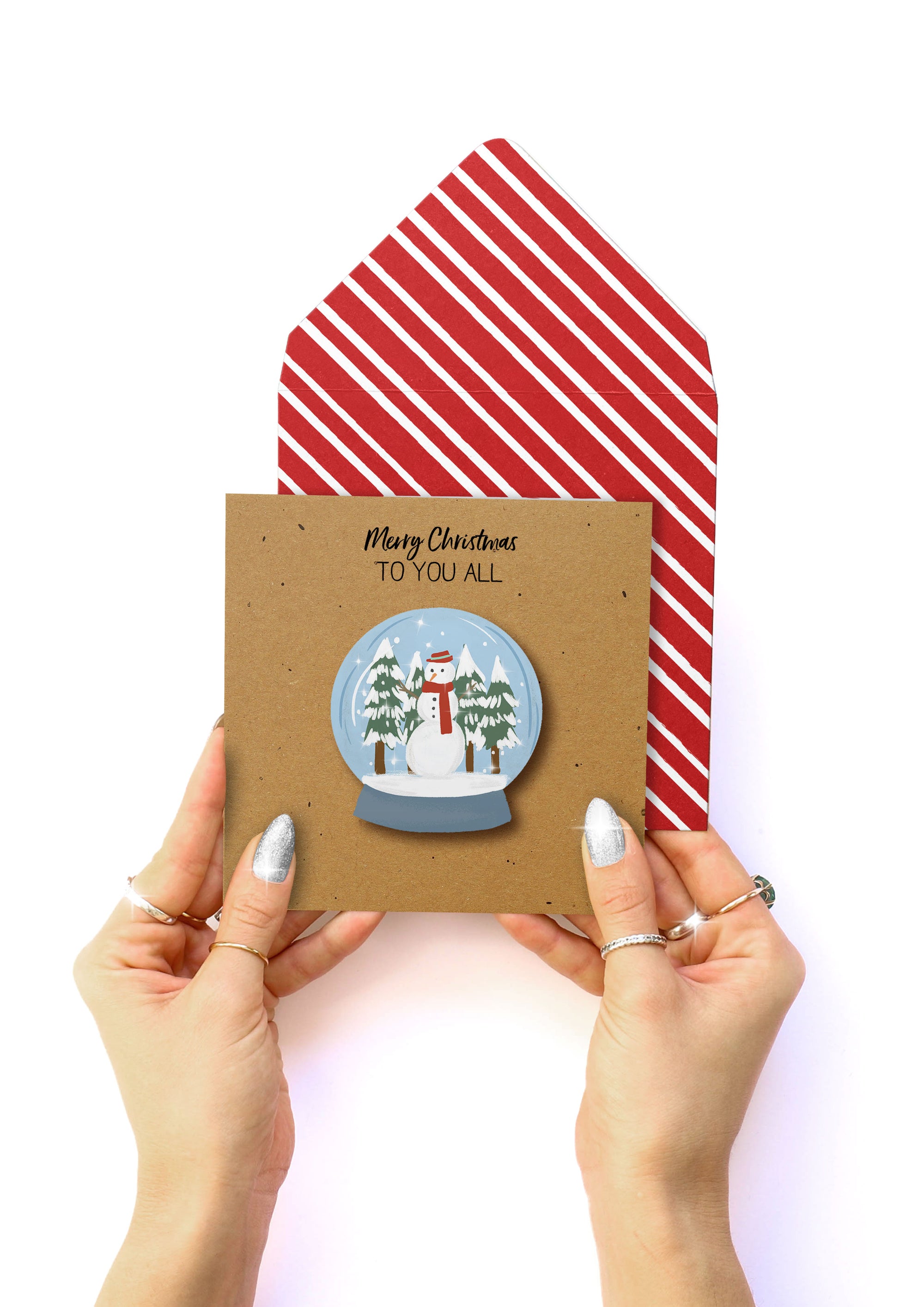 Merry Christmas' Snow Globe