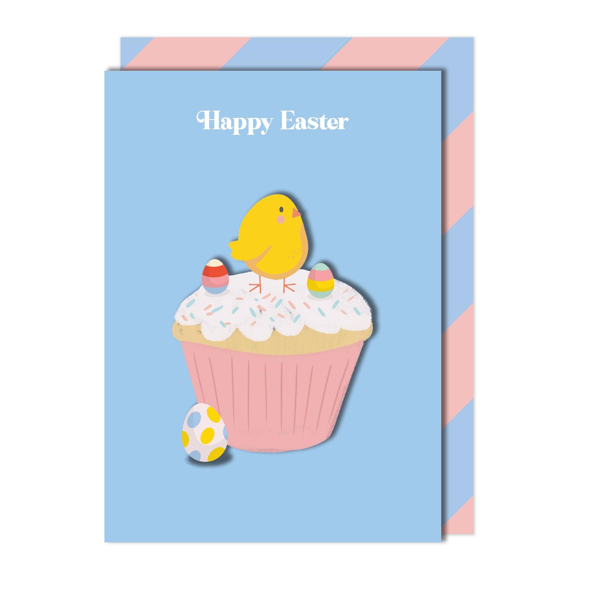 Happy Easter Cupcake Greeting Card