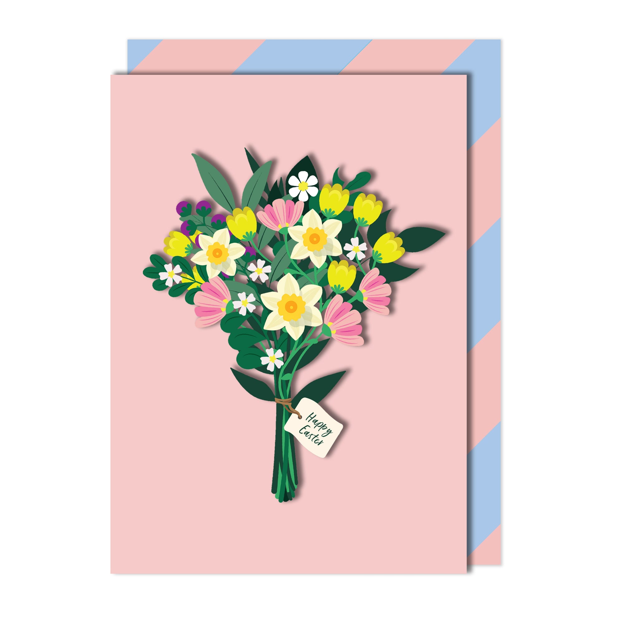 Happy Easter Bouquet Greeting Card