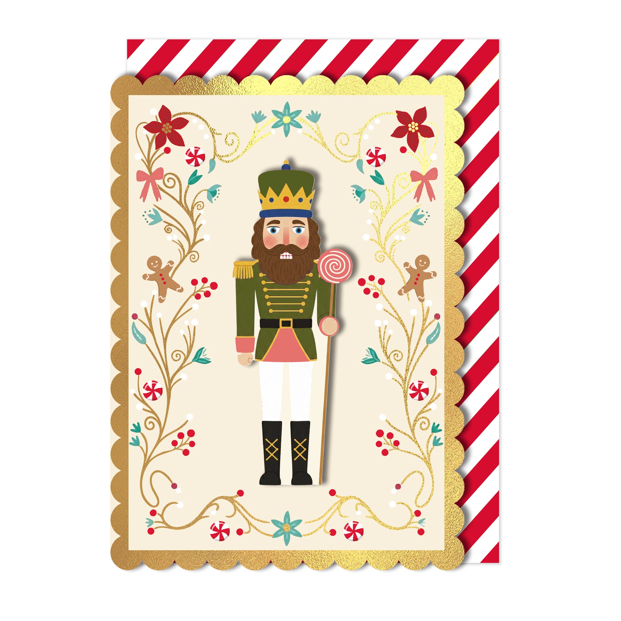 Nutcracker, Handmade Greeting Card