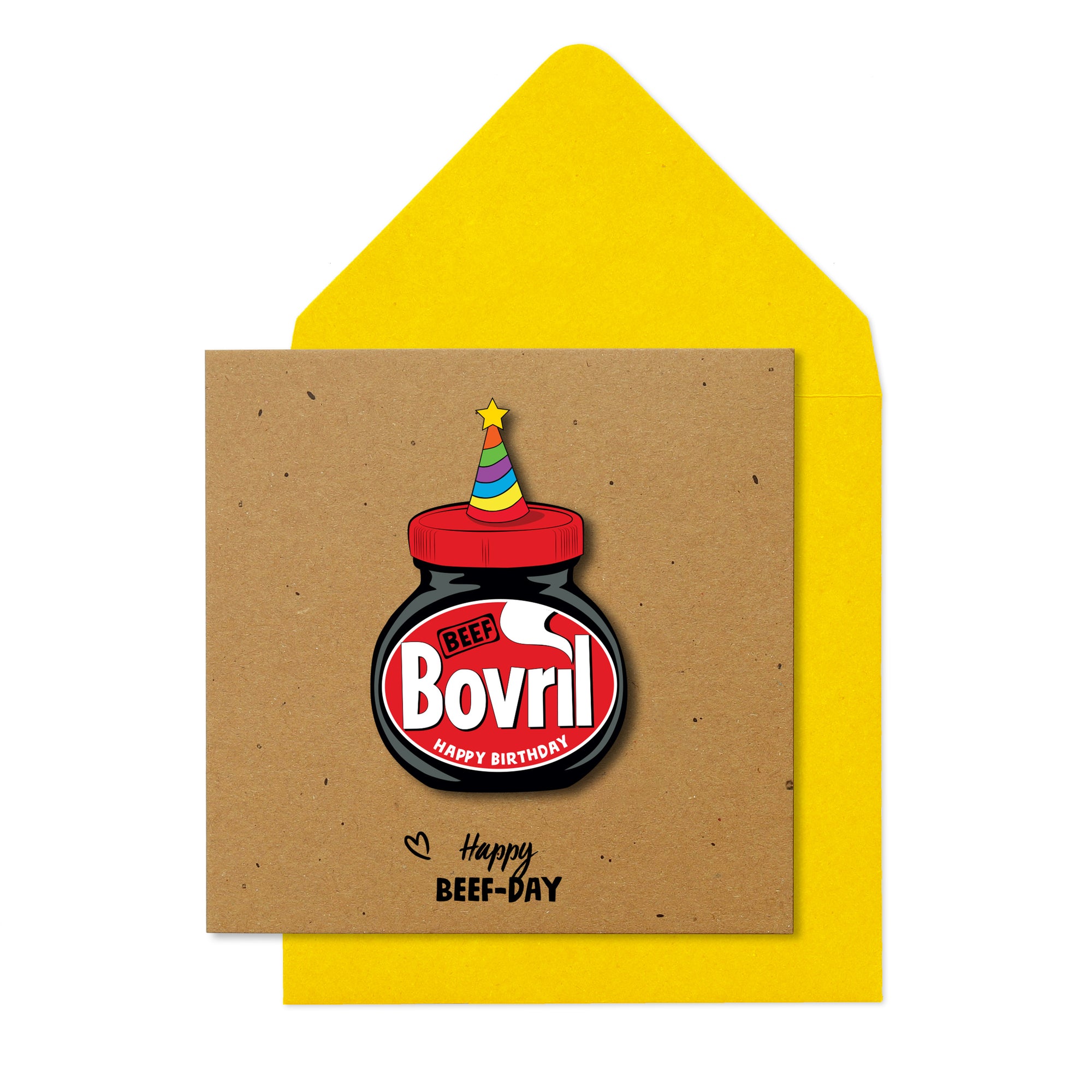 Happy Beef-day' Bovril Party Hat